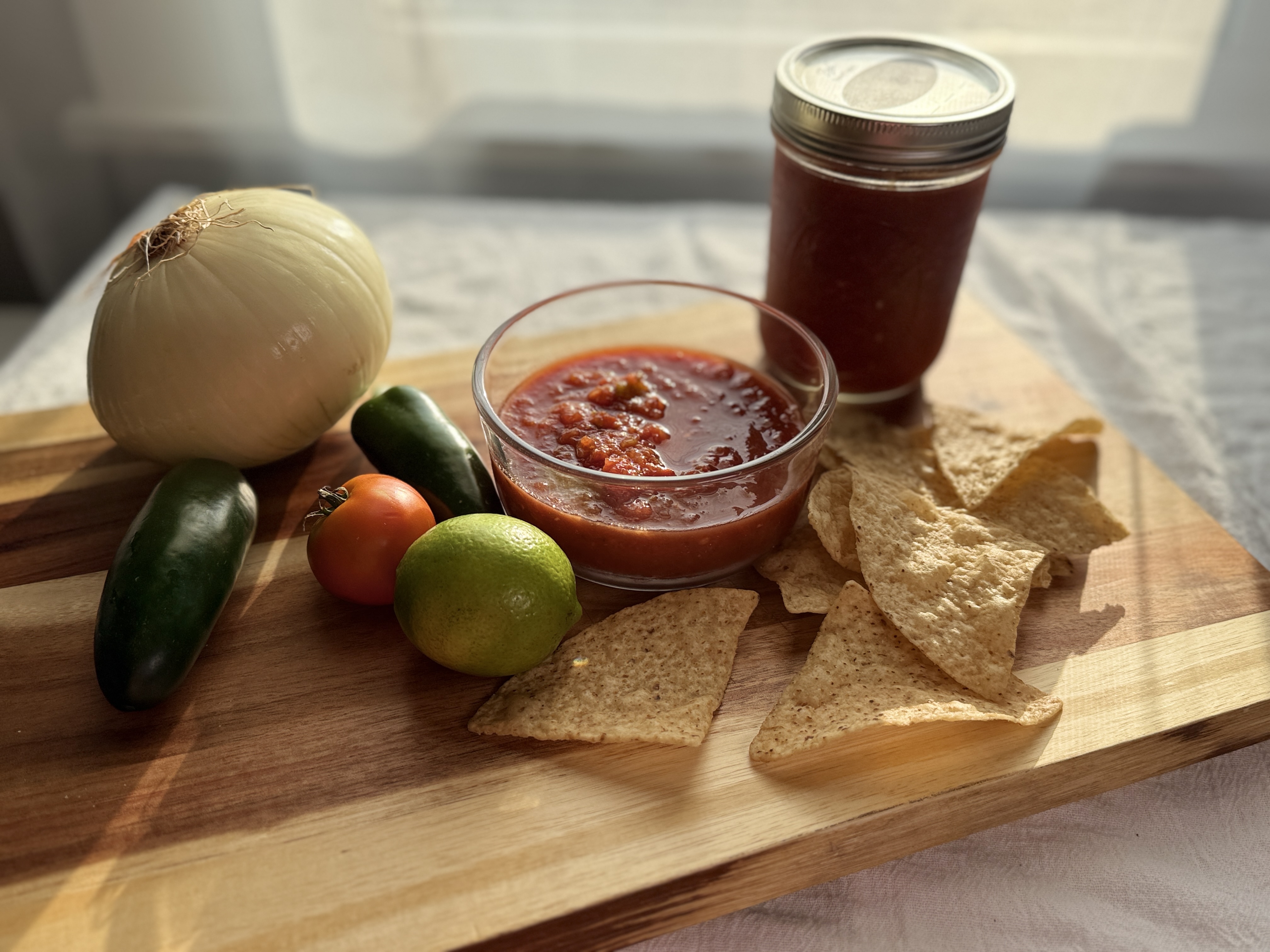 restaurant style salsa for canning recipe