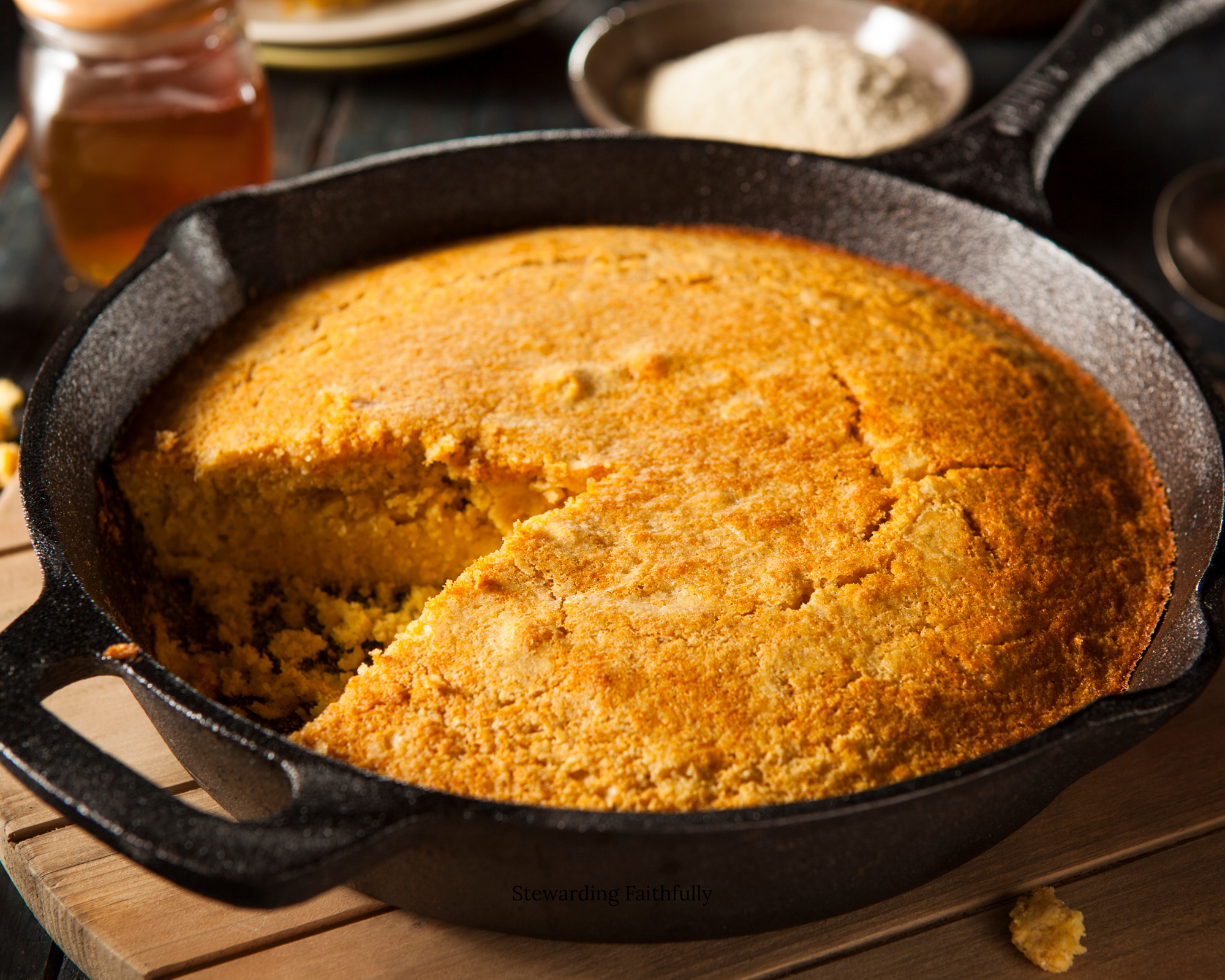 Fresh Milled Southern Cornbread