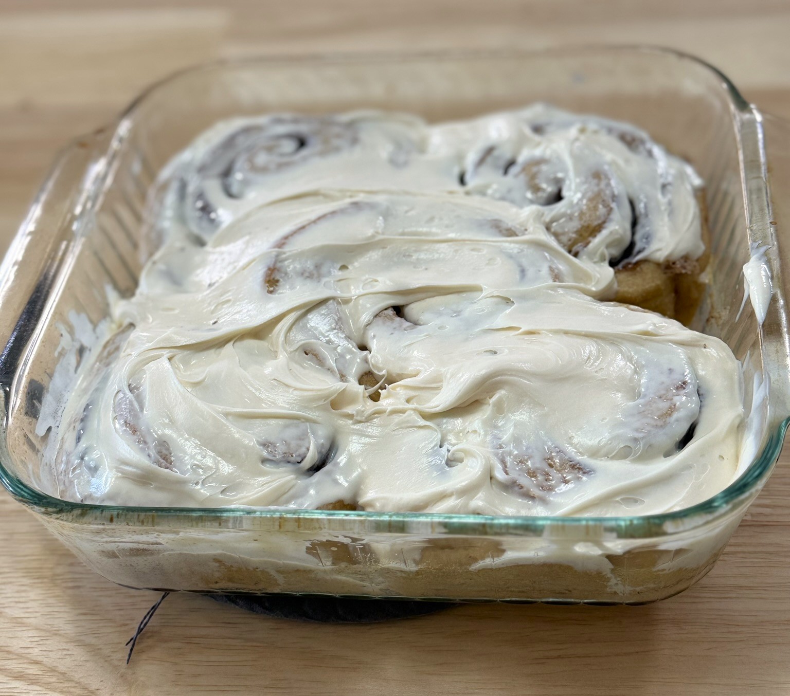 cinnamon rolls with fresh milled flour